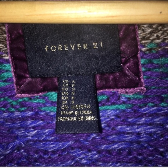 F21 alpine chunky grandpa cardigan - Picture 3 of 5